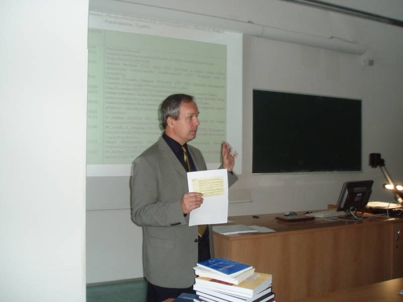 Mezinárodní konference, Praha, říjen 2006