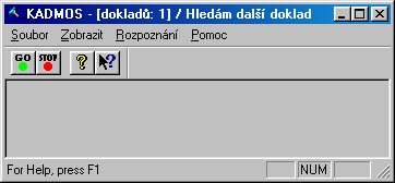 Dialog pro ovldn rozpoznvac jednotky