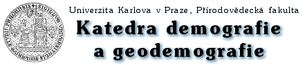 Katedra demografie a geodemografie, Univerzita Karlova v Praze, Prodovdeck fakulta